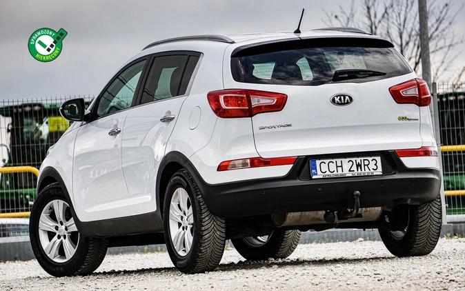 Kia Sportage cena 46500 przebieg: 193000, rok produkcji 2013 z Lubawa małe 704